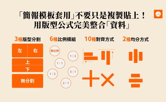 「簡報模板套用」不要只是複製貼上!用版型公式完美整合「資料」